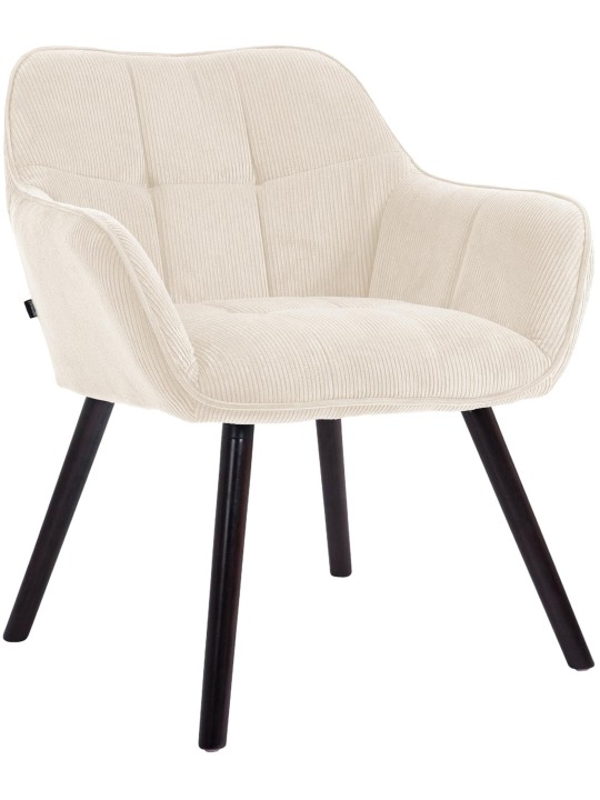 Cadeira de jantar Vienna Cord, creme