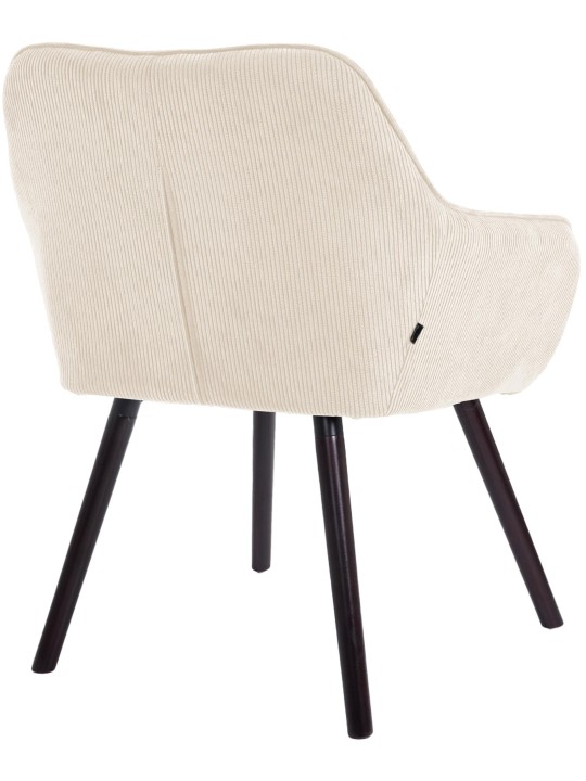 Cadeira de jantar Vienna Cord, creme