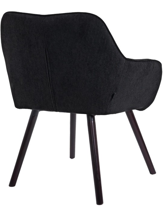 Cadeira de jantar Vienna Cord, preto Cadeira de jantar Vienna Cord, preto